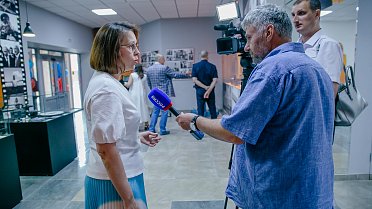 Открытие нового цифрового аппаратно-студийного комплекса ГТРК «Оренбург»